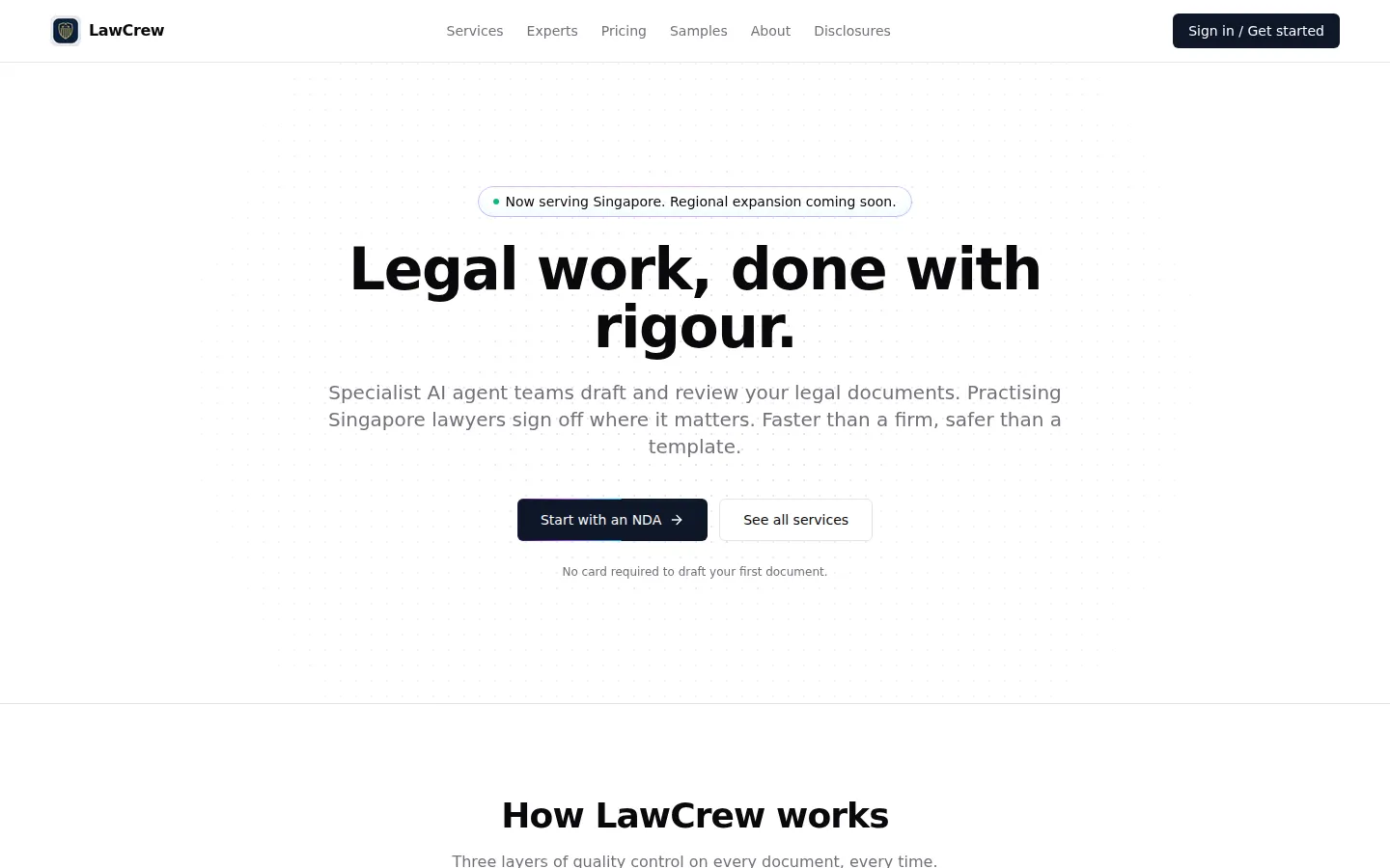 LawCrew product