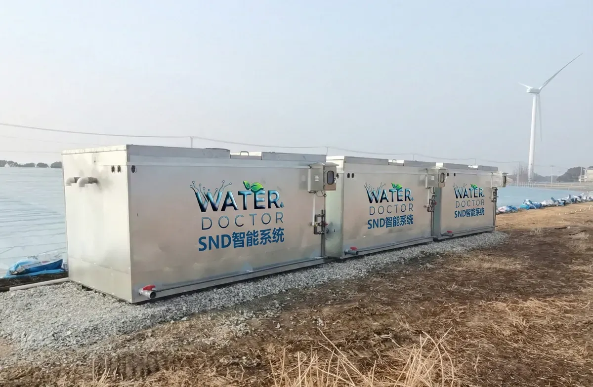 WaterDoctor SND treatment units deployed on site
