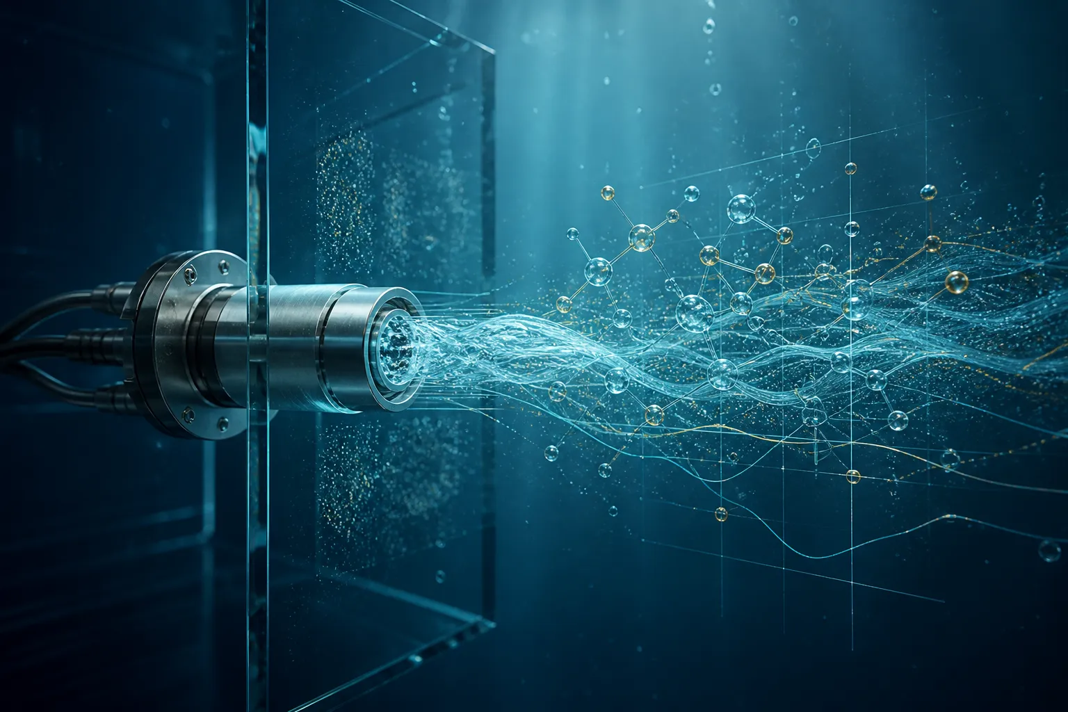 A water sensor translating fluid data into operational evidence